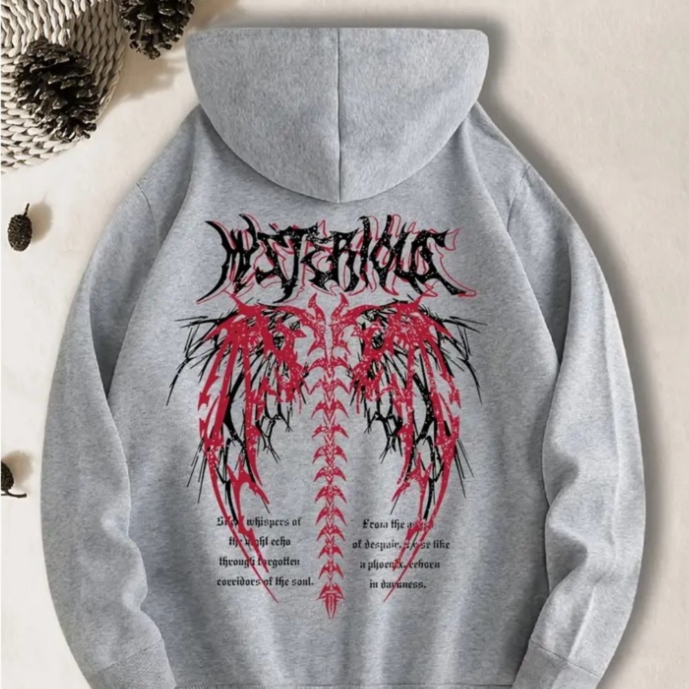 Graphic MYSTERIOUS hoodie
